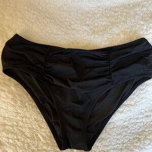 Women's Black Swim Bottom